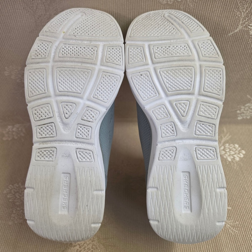 Skechers Hands Free Slip-ins Glide-Lite 2.0 Grey Blue Sneakers 179341 Womens 8 - Picture 6 of 7